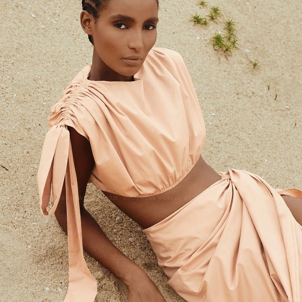 Andrea Iyamah Halima Crop Top - Size XS